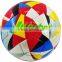 2016 new design PVC colourful soccer ball