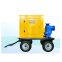 Mobile diesel engine self-priming pump