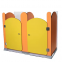 New Arriving Public Urinal Compact Phenolic Panel Water Proof HPL Toilet Cubicle