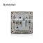 uk design single 13A socket switch with red indicator light