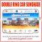 tyvek car sun shade double ring car sunshade ring car sunshade car sun shade car sun visor car accessories