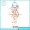 Chinese Latest Design Handmade Brown Feathers Wall Hanging Decoration Beautiful Fashion Dream Catcher With 5 Circles