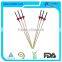 Natural Bamboo Disposable Ball Shaped Cocktail Skewer for Party