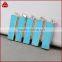 New arrival fashion custom simple turquoise stone bar necklace