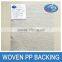 Woven PP primary bases for weaving mats