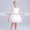 floral embroidered children girl dress butterfly knot princess baby girl dress OEM service