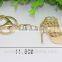 New Product Fancy Metal High Heel Shoe Model Keychain Keyring