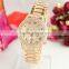 2016 New Brand Watch Fashion Lady Watches Women Full Stainless Steel Quartz Dress Wristwatches Gold Silver Rose Gold Watch