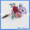 Korean hair ornaments vintage bohemian headdress pearl flower hairpin side folder bangs hair clip MHo-11