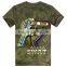 Tie Dye Mens t Shirt of Printing Guns
