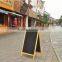 Pin Wood Frame Chalkboard with Stand