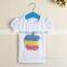 Lovely animal organic cotton baby onesie baby shirt undershirts kids baby shirt wholesale