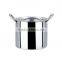 2015 tall stainless commercial steel heavy duty stock pots made in china