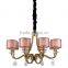 turkish mosaic red crystal chandelier light