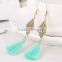 Jeweled Trendy Color Stock Tassel Earring