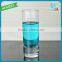 Slim tall whisky glass cup drinking cups round bottom straight shot glass cup