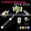 Wholesale Monopod Selfie Stick Telescopic & Bluetooth Wireless Remote Mobile Phone Holder