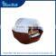 Wholesale latest removable burger bun pet cat bed