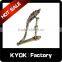 KYOK golden black decor adjustable curtain rod accessories,16/19/22mm metal side curtain bracket,best price curtain rod bracket