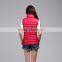 autumn/winter ultralight red coat vest Women's waistcoat