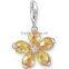 2015 new products jewelry pendant antique flower charm