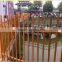 pvc coated steel palisade fence|PVC plate garden fence made in Guangzhou
