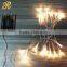Moon and star light outdoor party lights solar garden light