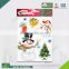 BSCI factory audit Christmas 3D Eco-friendly decorative removable best wall decals