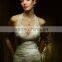 2015 Fashion High Quality peacock wedding dresses plus size
