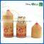High quality 3.5 inch mini colored pencil set into wooden round pencil shaped tube