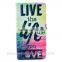 Customized printing leather mobile phone case For SONY Z3