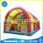 Popular ourdoor Inflatable fun city with canopy
