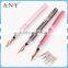 ANY Nail Art Beauty Care Dotting Design Pink Metal Handle Nail Ink Painting Fingernail with Dotting Pen