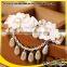 pearl teeth hair clips for girls, wholesale metal hair clips