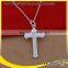 silver plated jewelry cheap western silver cross necklace