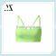 sweat-wicking lightweight breathable fitness plain sports bra