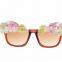 Handmade Polymer Clay Flower New Vintage Fashion Beach Rhinestone Sunglasses