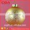 cute glass craft christmas tree ornaments Christmas decoration glass ball