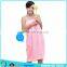 2015 super soft fashion design pink color microfiber girl night skirt bath skirt                        
                                                Quality Choice