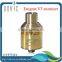 enigma v3 rda atomizer with plated gold positive post