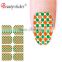 2016 Cool Holiday Full Nail Wrap Clover Nail Sticker for event nail decorative