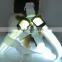 LED Light Pet Dog Chest Strap Collars Cool Puppy Doggy Safety Nylon Luminous Belt Harnesses