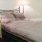 Contracted European style cheap unfold iron beddesigner stainless steel bed