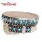 Cowgirl bling cross studded western women rhinestone straps