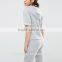 wholesale track suits for women rolled short sleeve hoodie and jogger pant plain tracksuit