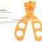 High quality Food cutting scissor/ safty baby food scissors/ Multifunctional fruit scissors