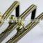 High quality 8x3inch ball clasps antique brass clutch frame purse frame