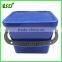 ESD Rectangular Plastic Bucket With Lid With Handle
