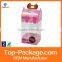 Fancy Folding Packaging Small Clear Hard Plastic Box with Lock