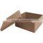 China Factory produce Brown square paper box for packing